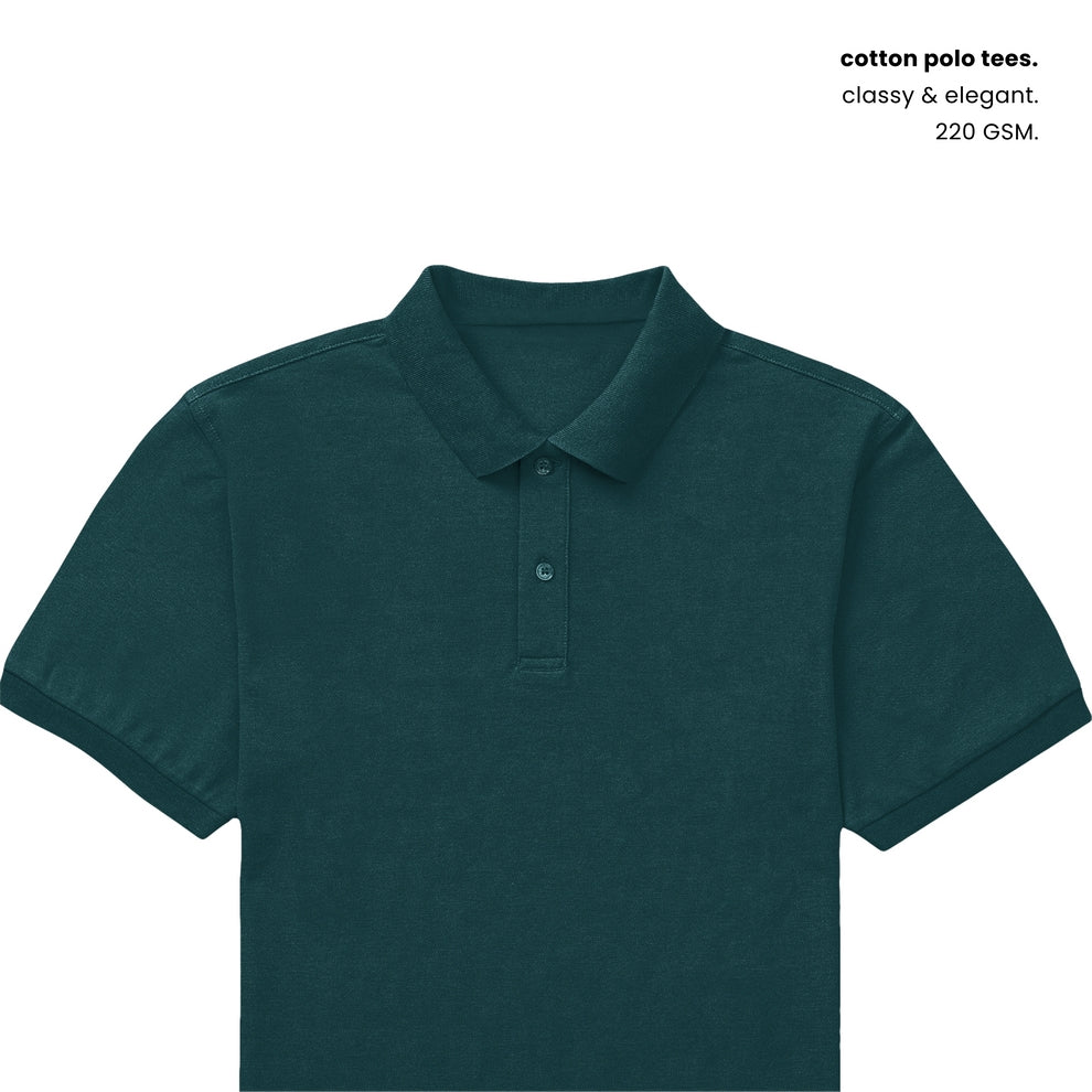 COTTON POLO [11 Solid Colours] [220 GSM]