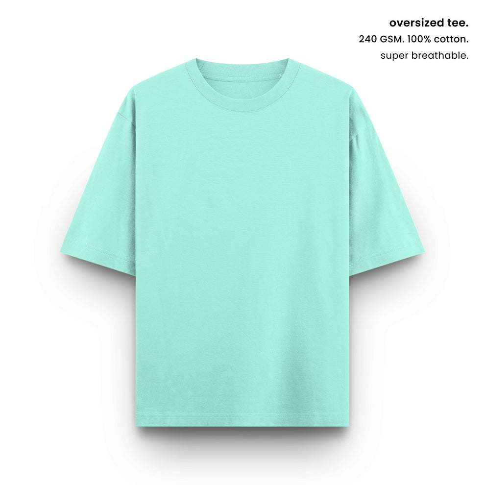 SUPER COMBED COTTON OVERSIZED TEE [14 COLOURS] [240 GSM, 100% COTTON]