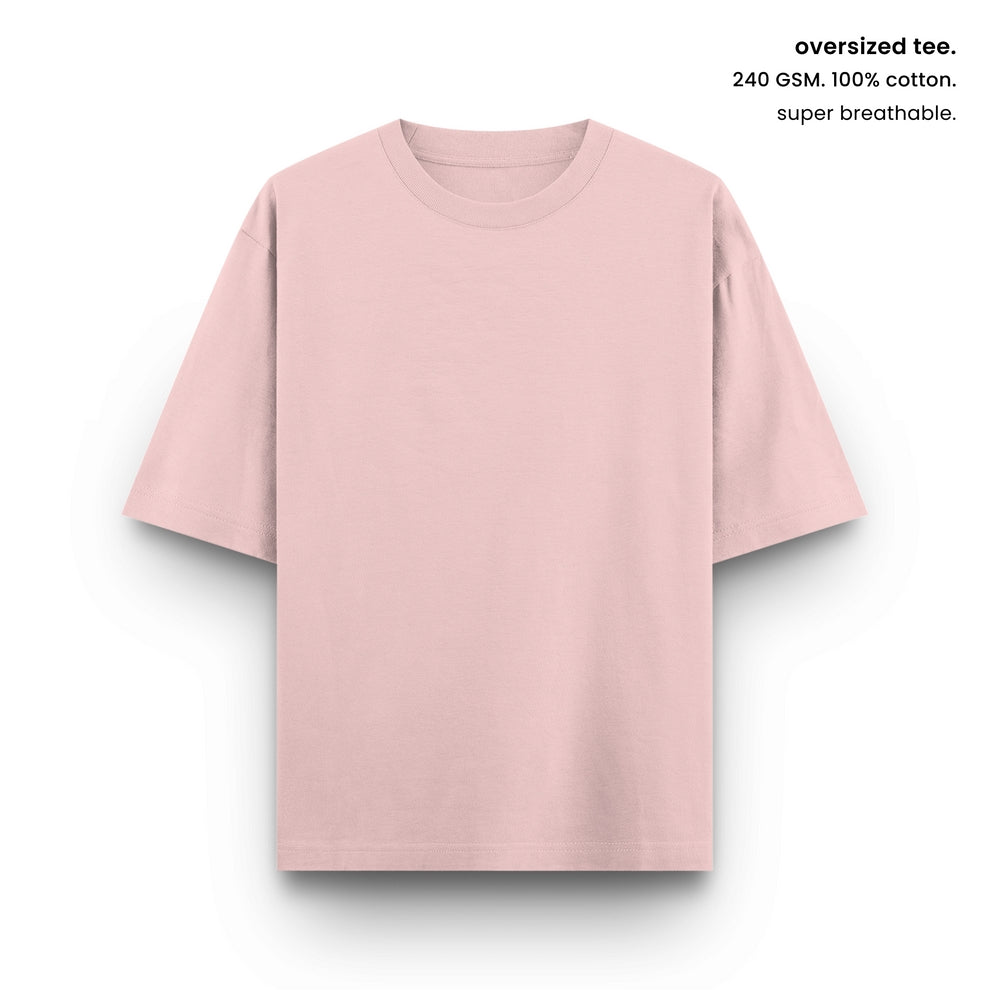 SUPER COMBED COTTON OVERSIZED TEE [14 COLOURS] [240 GSM, 100% COTTON]
