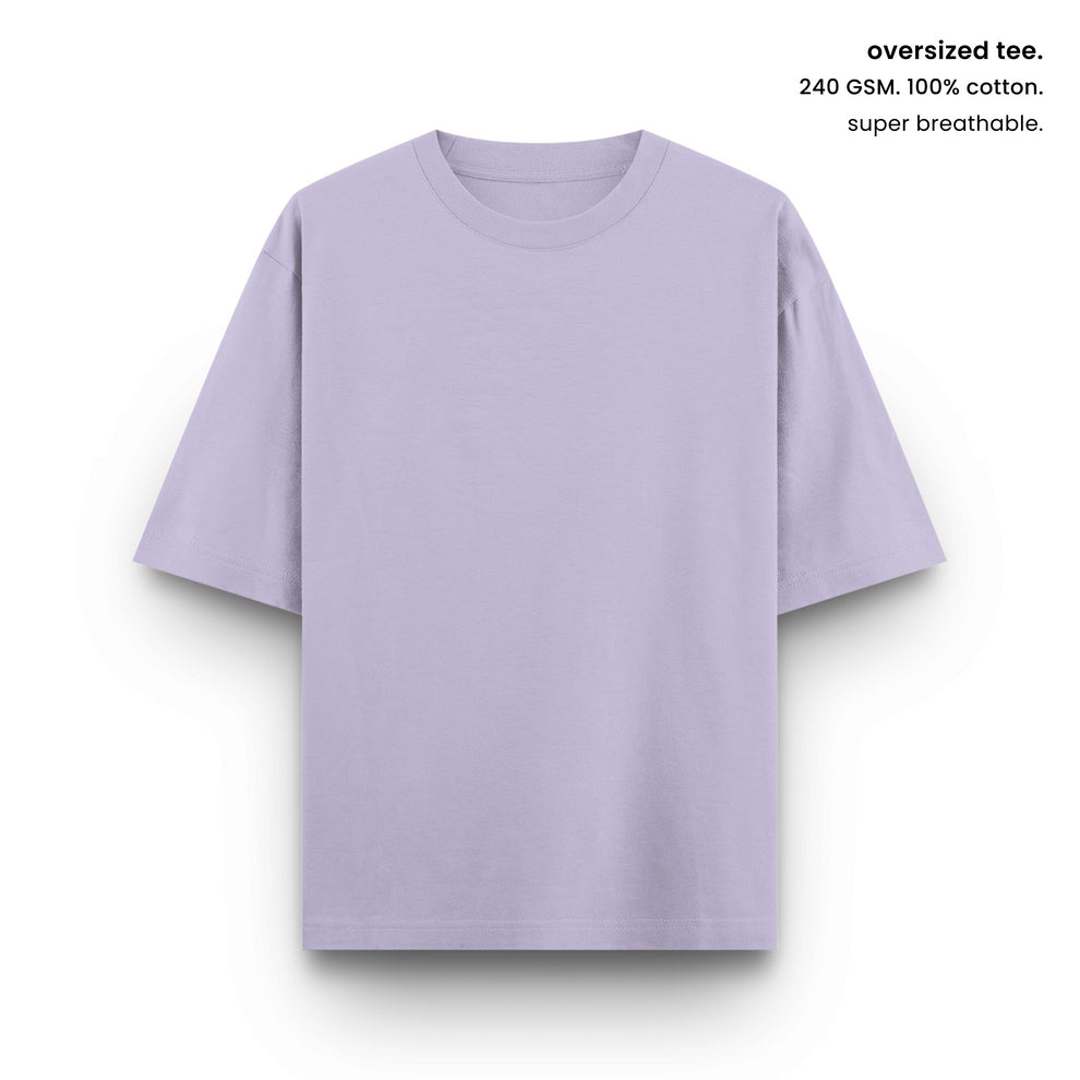 SUPER COMBED COTTON OVERSIZED TEE [14 COLOURS] [240 GSM, 100% COTTON]