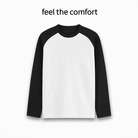 RAGLAN T-SHIRT [180 GSM, 100% COTTON] [3 COLORS]