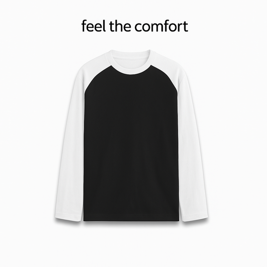 RAGLAN T-SHIRT [180 GSM, 100% COTTON] [3 COLORS]