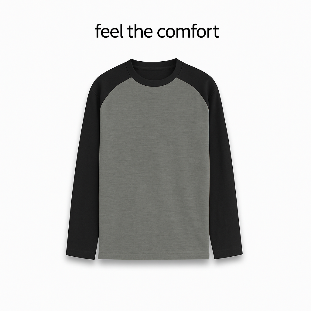 RAGLAN T-SHIRT [180 GSM, 100% COTTON] [3 COLORS]